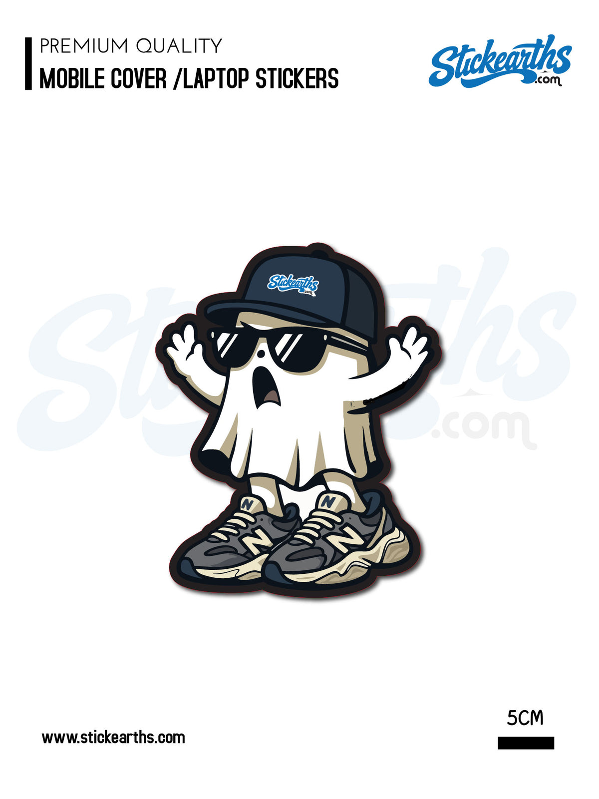 Ghost sticker