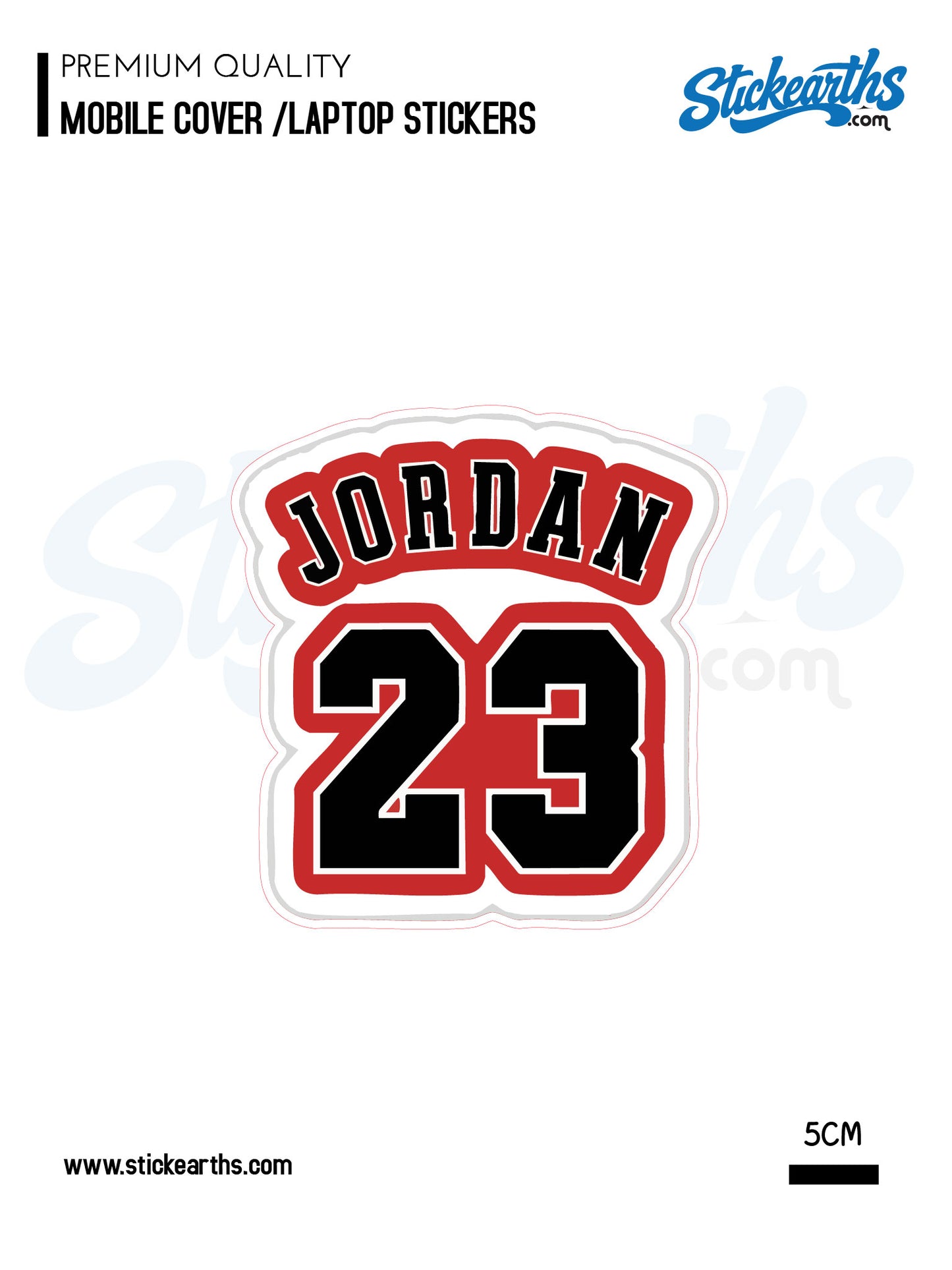 jordan 23 sticker