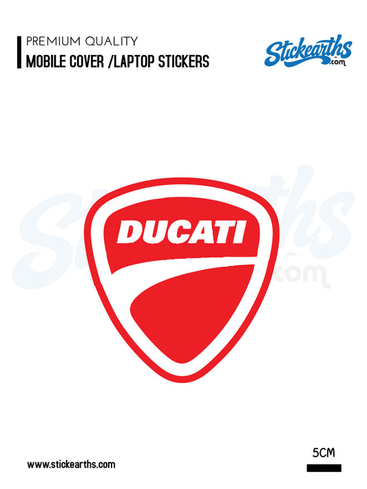 ducati logo r sticker