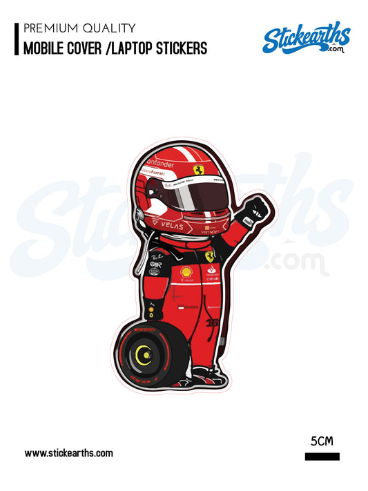 car racer sticker