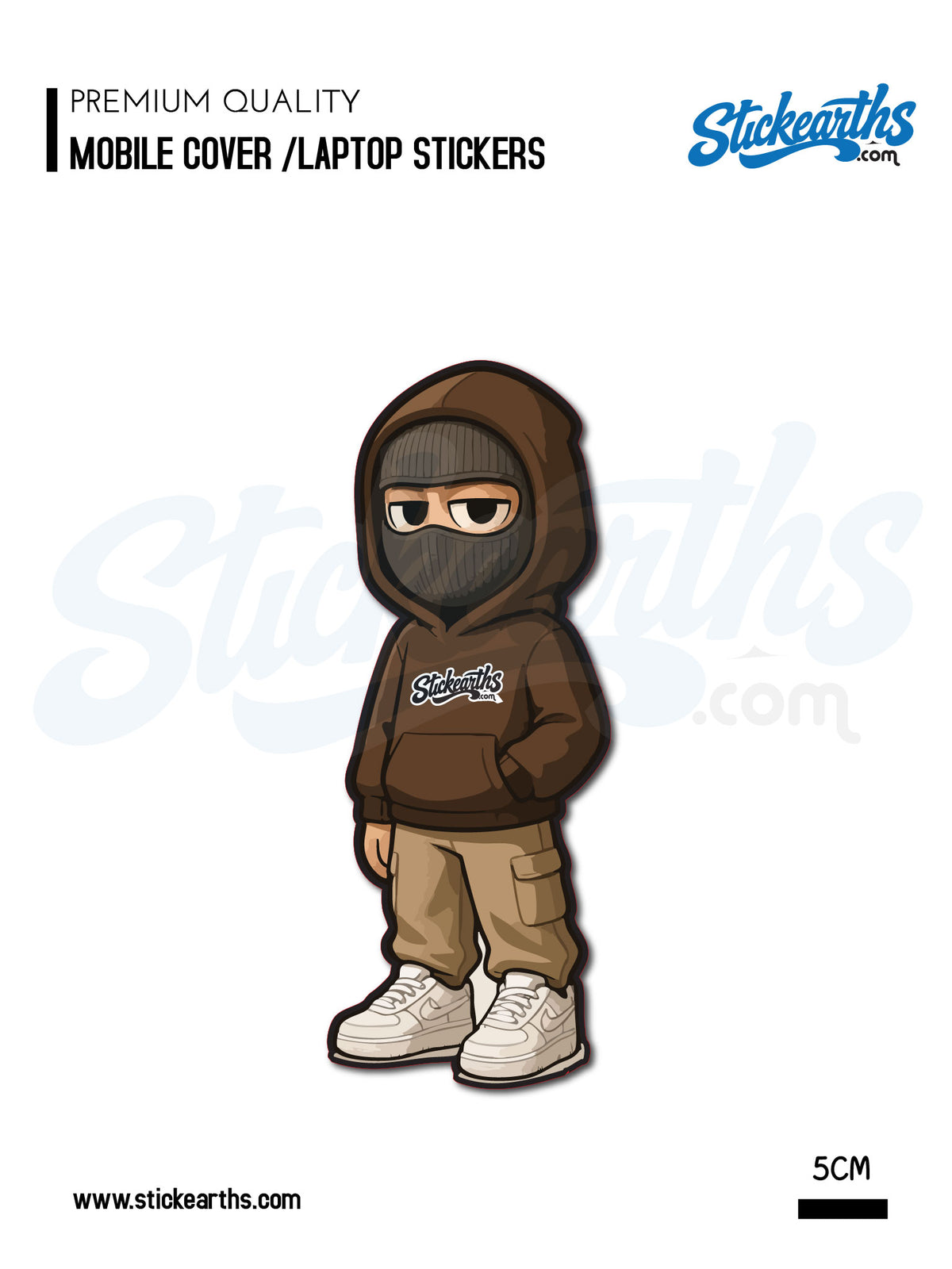 Hoodie boy  sticker
